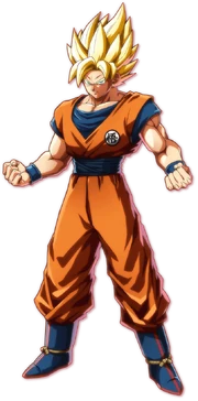 Dragon Ball FighterZ SSJ Goku (Render)