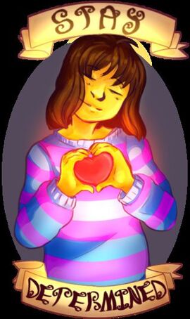 Frisk stay determined