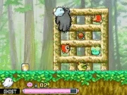 Kirby Squeak Squad-Ghost Kirby erasing Uja