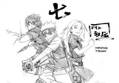 Team 7 naruto akiden by link2time-dbviq6l