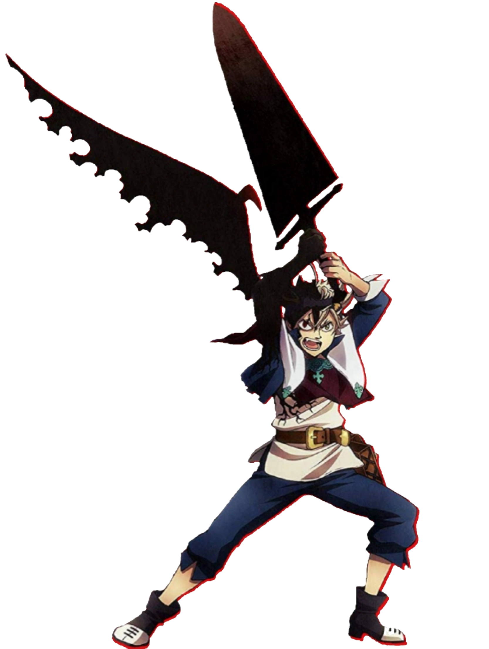 Black Clover Asta Sword Collectible Knives Swords Blades Armors Accessories Swords