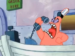 No! This is Patrick No! This is Patrick