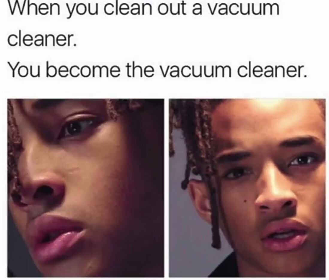 The vacuum man