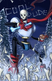 Undertale cool dude papyrus by hellknight10-d9ci3lp