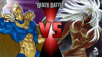 Dr fate vs dark schneider by the myth of legends-d9culxk