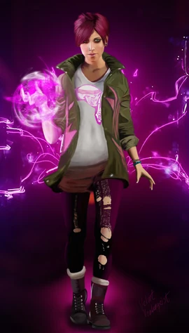 Infamous second son abigail walker by velvetvondergeist-d7ix72q