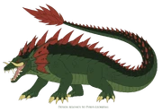 Lizzie the crocodile 2018 redesign by pyrus leonidas-dc91t2r-1-