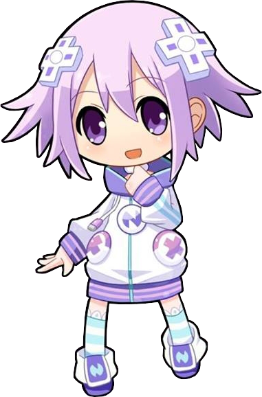 Chibi neptune render 1 by kirika88-d8x2t25