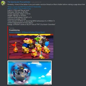 Revise Mario Calc