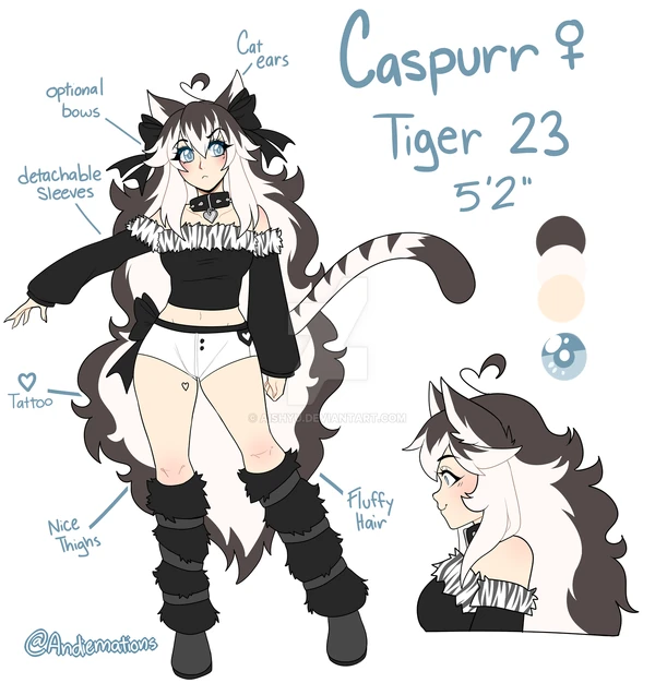 Caspurr reference by aishyu-dd7z58k