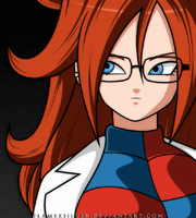 Android 21 by flamexsilver-dbnrs0e-1-