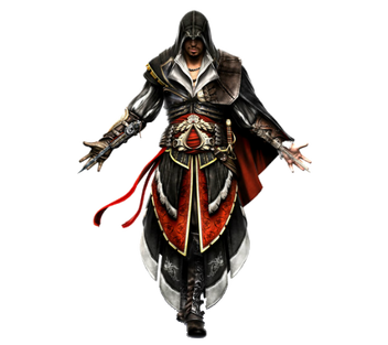 Ezio Auditore da Firenzew with Armor of Alta├»r