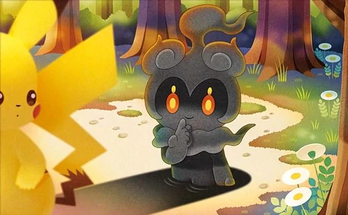 Pikachu and marshadow pokemon and 1 more drawn by 0313 12fef2805b6e49415dccadefbef77fb3