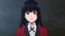 Kakegurui anime episode 1 Yumeko Jabami profile image