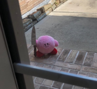 Kirby Got A Knife