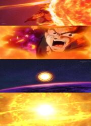 Resistance of Goku to disintegration and heat 4