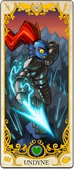 Undyne tarot 1