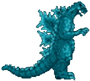 Godzilla NES walking Godzilla NES walking
