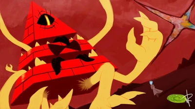 Rick sanchez vs bill cipher by kradnarg-dbqacw0
