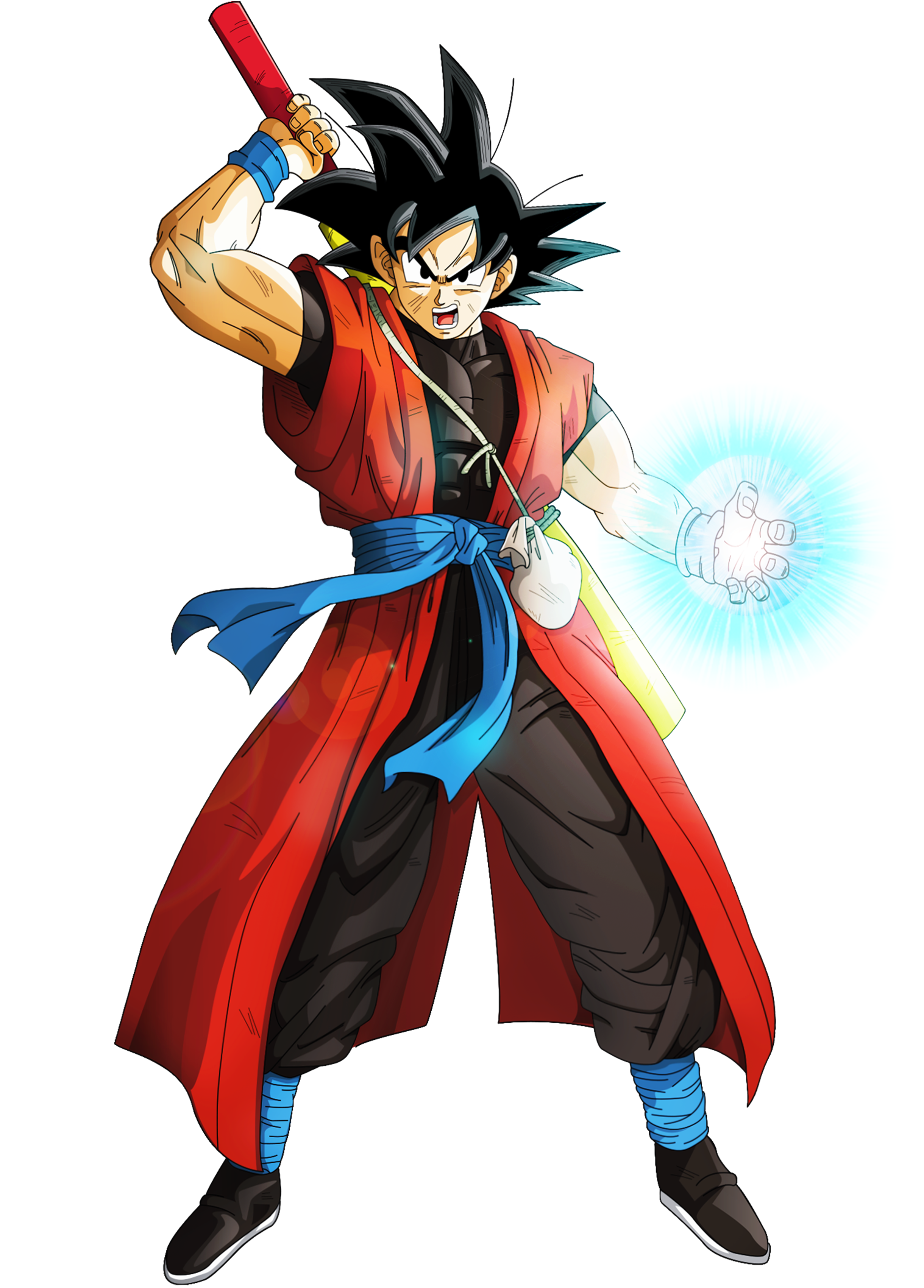 Xeno Goku tries to save the multiverse from a different threat