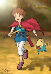 Ni No Kuni Oliver Art