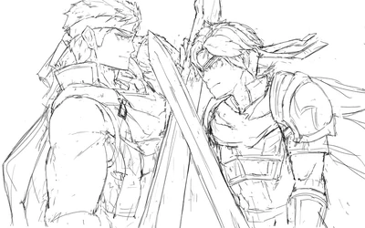 Roy vs ike by freezingcicada-d8y8bzi