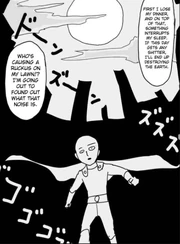 Saitama wants to destroy earth