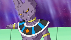 Beerus challenges Goku 3