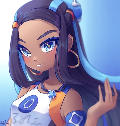 Nessa pokemon by yunalunaarts dd95c0k-fullview
