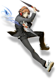 Yosuke Hanamura (BlazBlue Cross Tag Battle, Character Select Artwork) Yosuke Hanamura (BlazBlue Cross Tag Battle, Character Select Artwork)