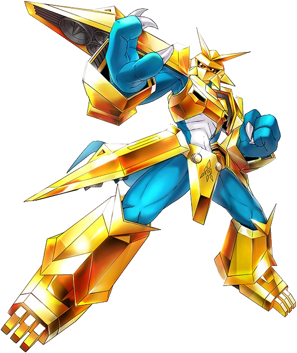 magnamon statue