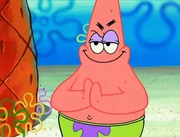 Smug patrick no gif