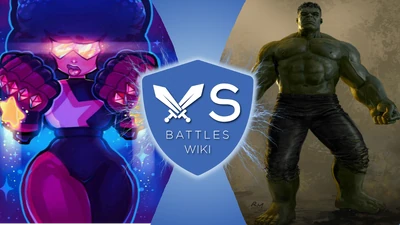 Garnet vs Hulk Garnet vs Hulk