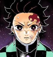 Tanjirou Normal Demon Mark