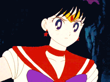 Sailor Mars Slaps sailor Moon