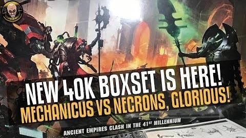 Warhammer 40,000 FORGEBANE - New 40k Model boxset! Necrons vs Mechanicus!