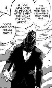 All might's speed