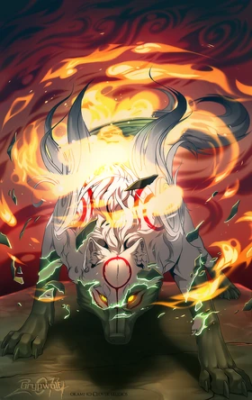 Okami amaterasu s revival by grypwolf-d77eavd