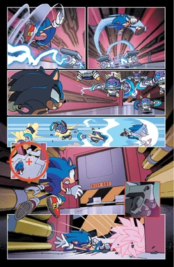 Sonic dodges