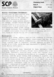 SCP-682 Document SCP-682 Document