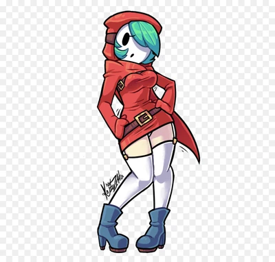Shy girl
