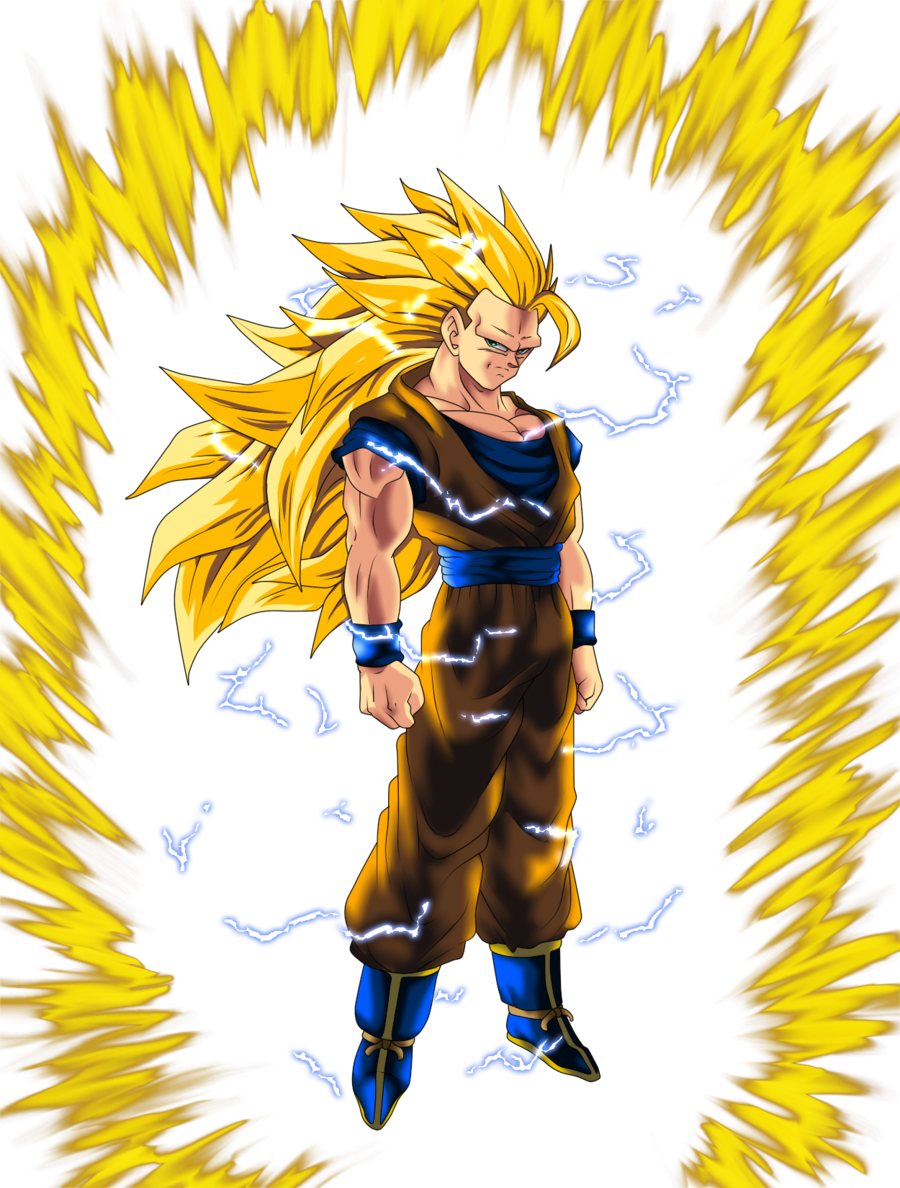 File Super Saiyan 3 Goku Png