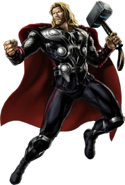 Avengers thor right portrait art by cinzero fall2112-da59ji0