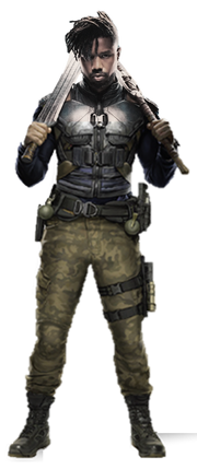 Eric killmonger combat suit 2 png by captain kingsman16-dbyp98t