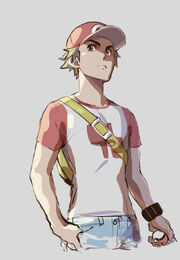 red pokemon ash