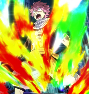 Seven Flames Dragon Natsu Anime
