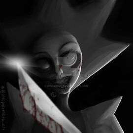 White diamond evil in the dark steven universe by dtcarias-dci4r7n