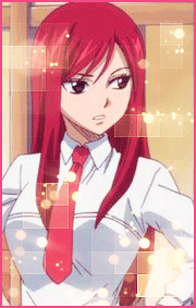 Erza the business woman