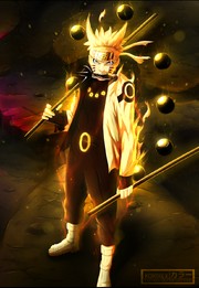 Naruto with Asura power