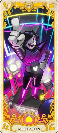 Mettaton tarot Mettaton tarot